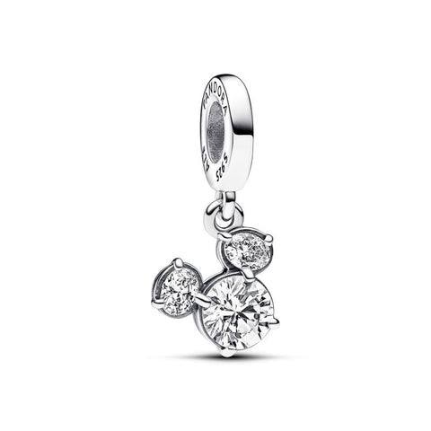 Charm Pandora Disney pentente Mickey Mouse Scintillante