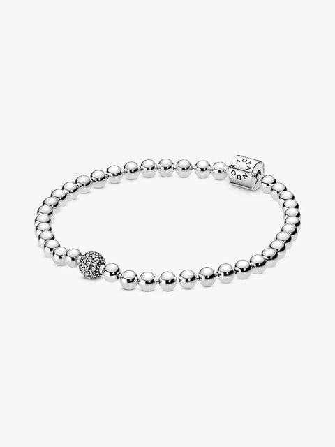 Bracciale Sfere e Pavè