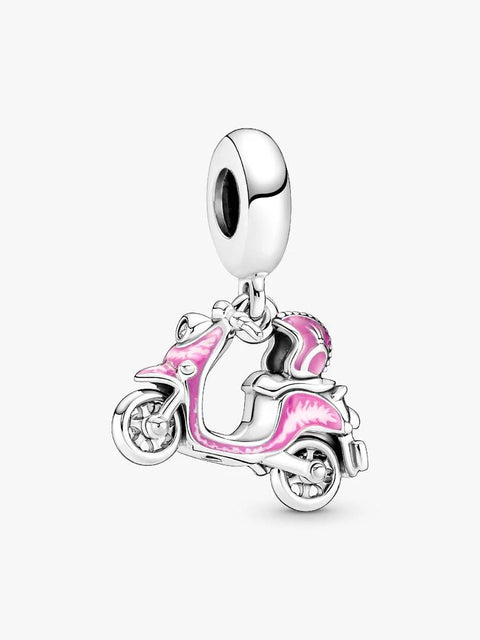 Charm Pandora Scooter rosa