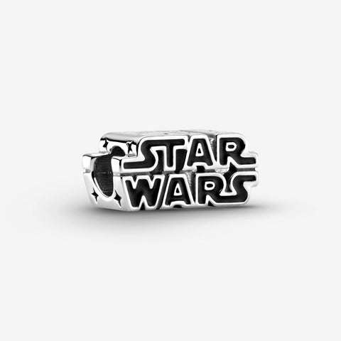 Charm Pandora logo Star Wars argento