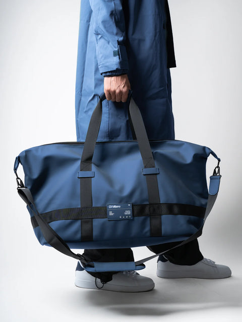 D1Milano Travel Bag- Blue PU
