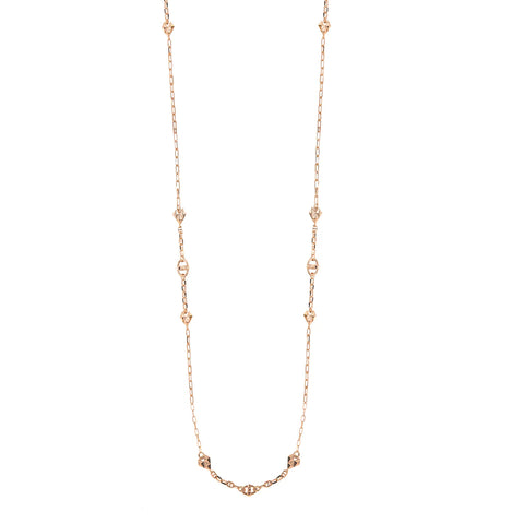 Rue Des Mille  COLLANA MAGLIA MARINA E CUORE MATTO CLZ-010