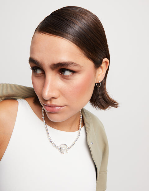 UNO de 50 collana con perla