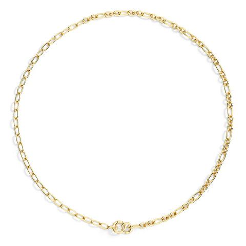 DoDo Collana maglie apribili in argento dorato DCC3004-ESSEN-00YAG