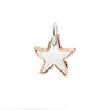 DoDo ciondolo XL stellina in argento e oro rosa DMC5023-STARL-0009R
