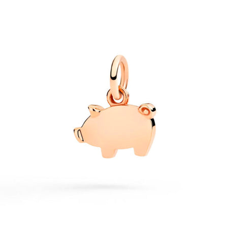 DoDo ciondolo maialino in oro rosa DMC6001-PIGLE-0009R
