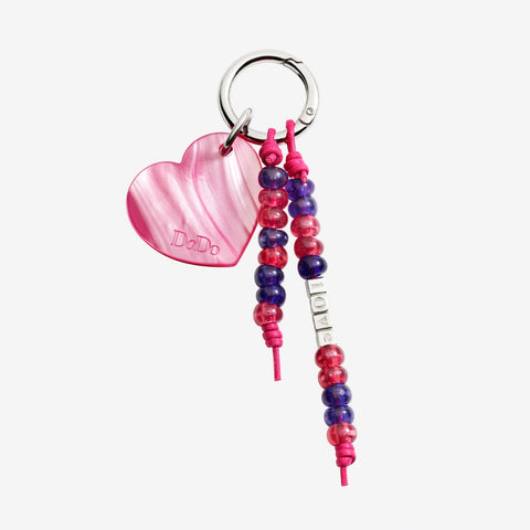 DoDo bag charms in bioresina e plastica riciclata DVC5002_BAGHR_FX2AC