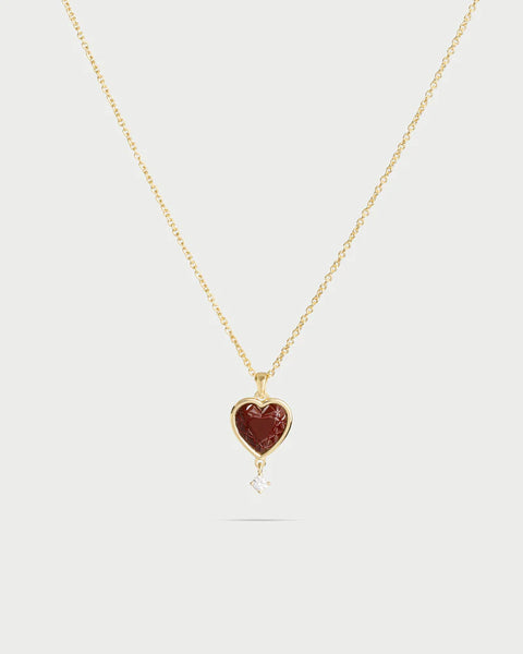 Rue des Mille collana girocollo choco cuore GRZ-025 M1 CUO M AU