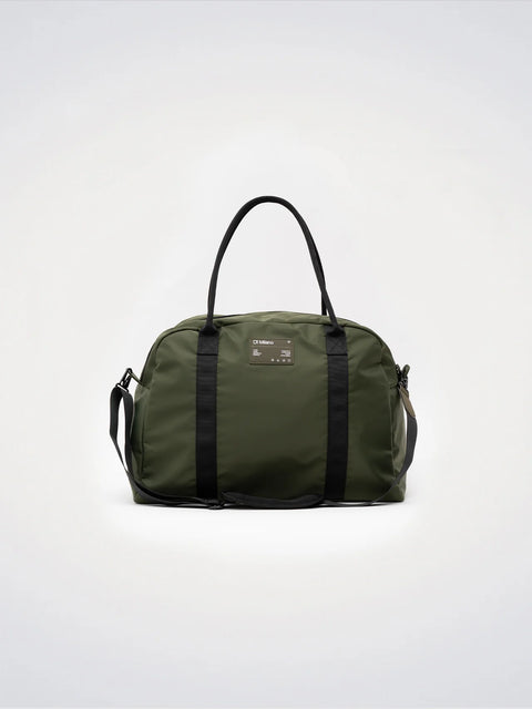 D1Milano Travel Green Nylon Bag