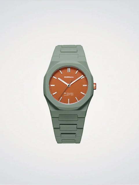 D1 Milano orologio Alpha Contrast Polycarbon D1-PCBJ48