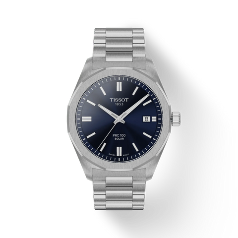 Tissot orologio PRC 100 Solar quartz 39mm T1514221104100
