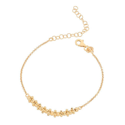 Marcello Pane bracciale minimal trionfi di boules - Petite Boules