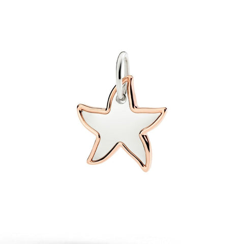 DoDo ciondolo XL stellina in argento e oro rosa DMC5023-STARL-0009R