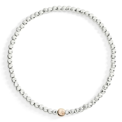 Collana pepita in argento e oro rosa DCC5002-PEPIT-0009A