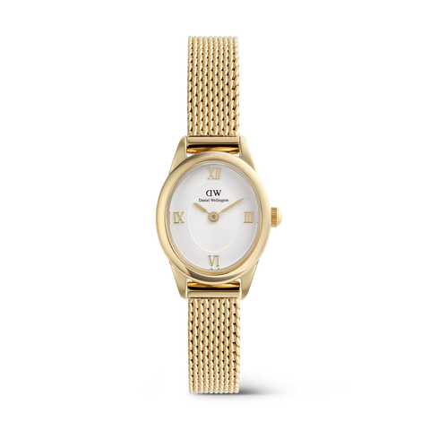 Daniel Wellington Ophelia Mini Mesh White Gold