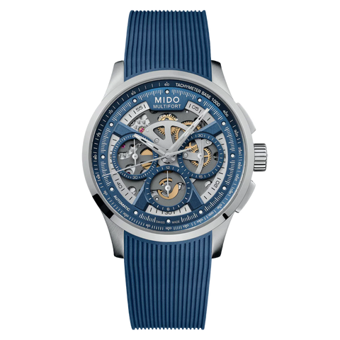 Mido orologio Multifort Skeleton Chronograph M0386621704000