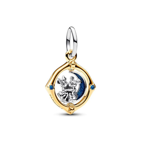 Charm Pandora Disney Topolino e Minnie pendente