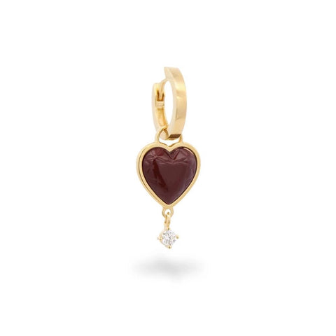 Rue Des Mille mono-orecchino bon bon hoop berry cuore ORZ-025 M2 CUO M AU