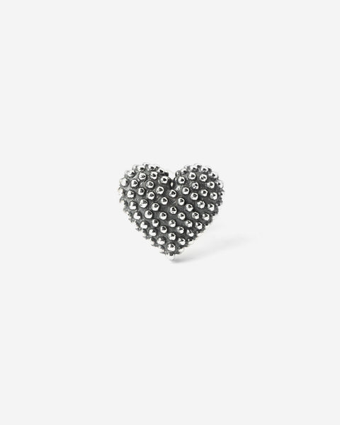 Nove25 ORECCHINO A LOBO CUORE PUNTINATO