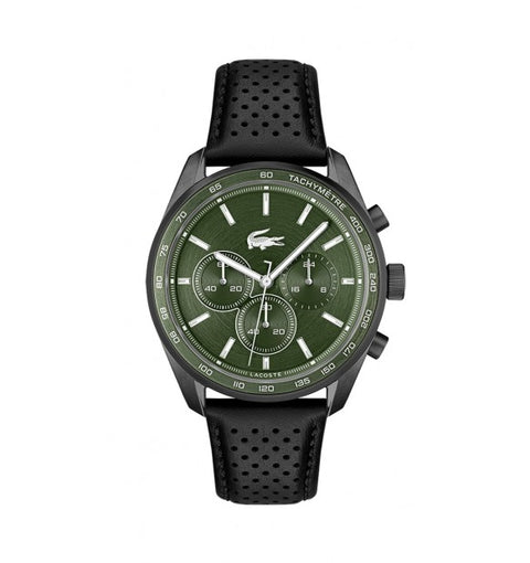 Lacoste Orologio cronografo in pelle Boston 2011345