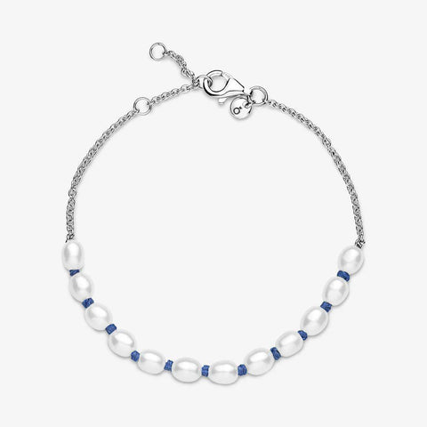 Bracciale Pandora con perle coltivate di acqua dolce