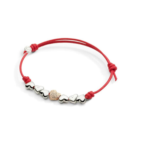 DoDo componente cuore in oro rosa diamantato DUC6003-HEART-0009R