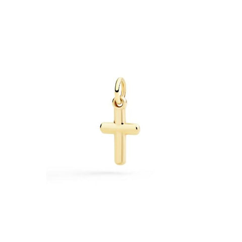 DoDo charm croce in oro giallo DMC6003-CROSS-0009G