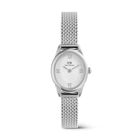 Daniel Wellington Ophelia Mini Mesh White Silver
